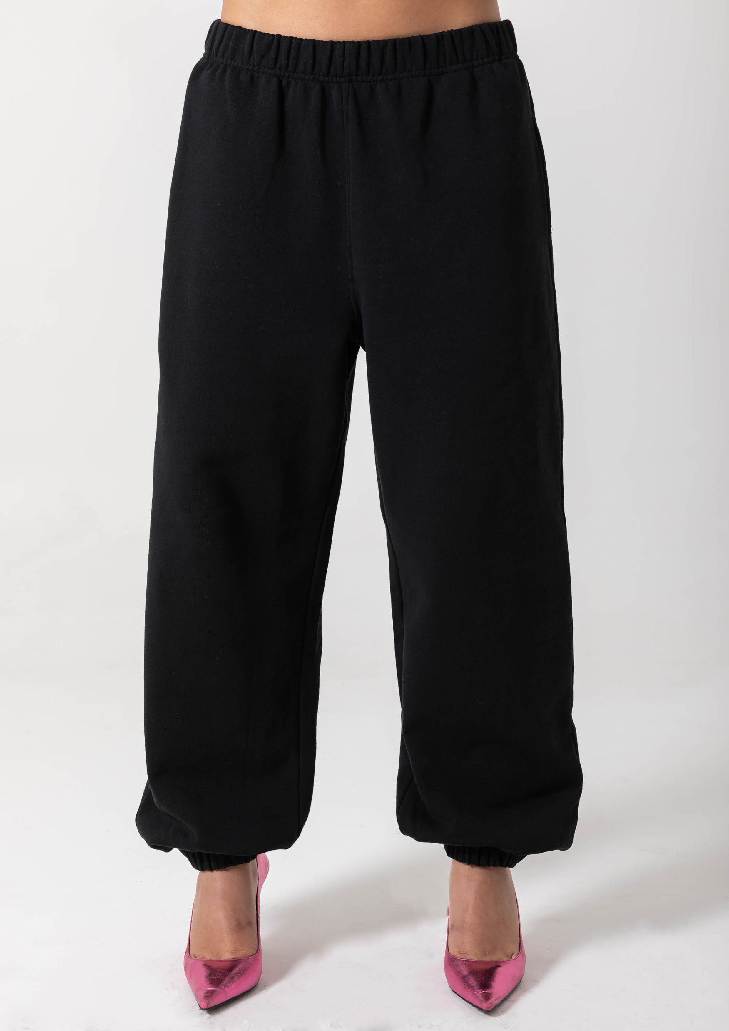 REMI TRACK PANT - BLACK