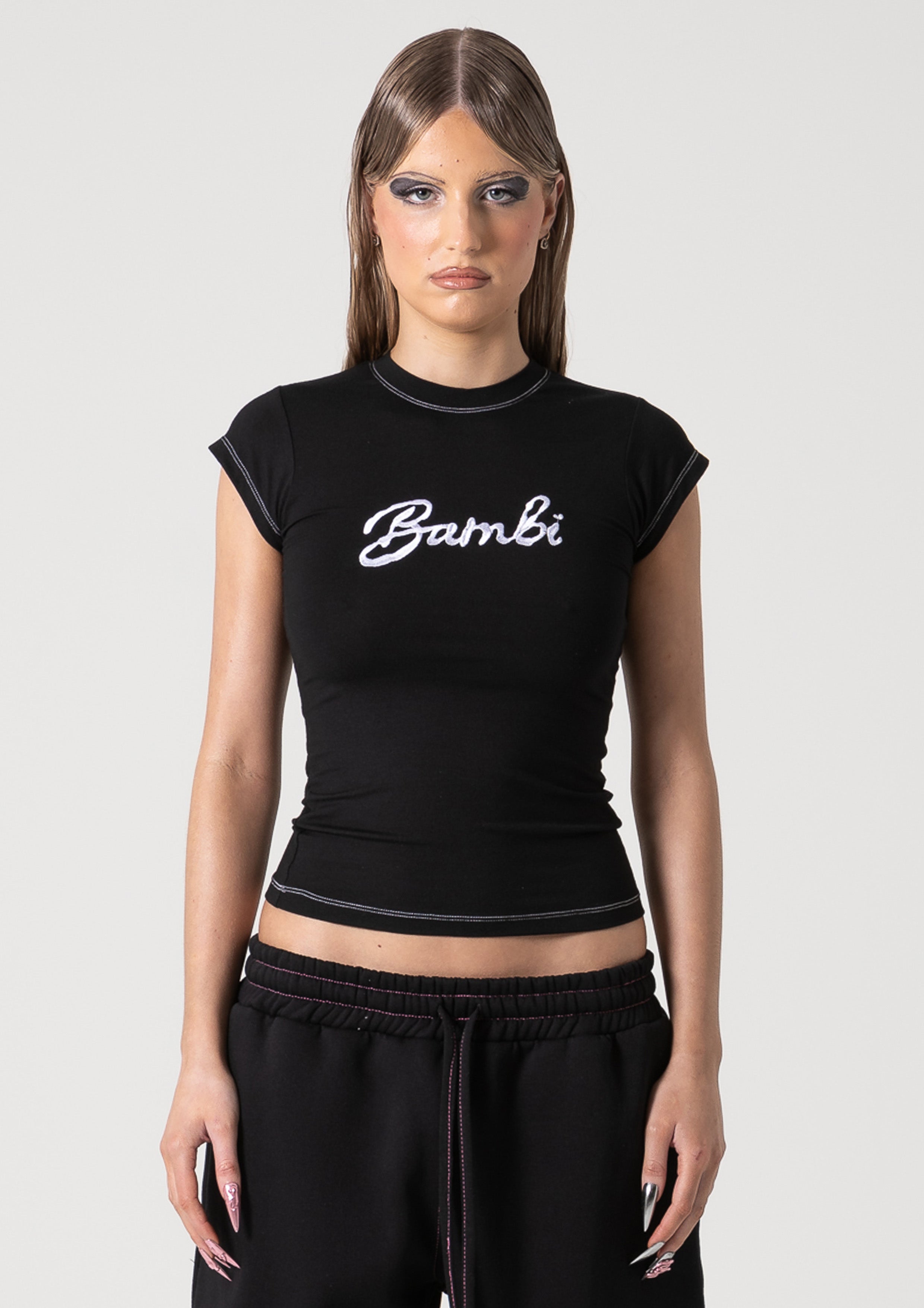 EBONY TEE - BLACK