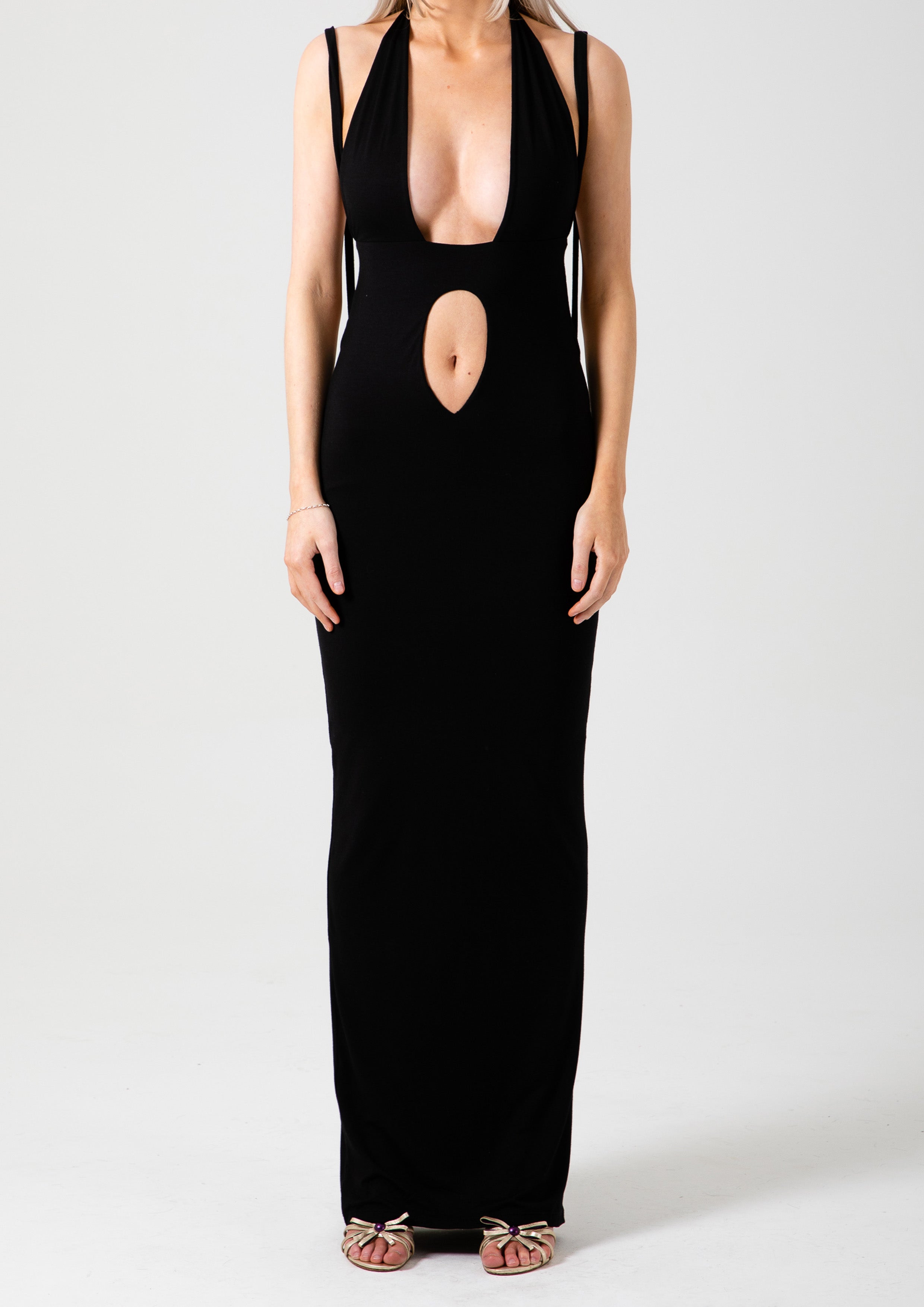 EMISON MAXI DRESS - BLACK