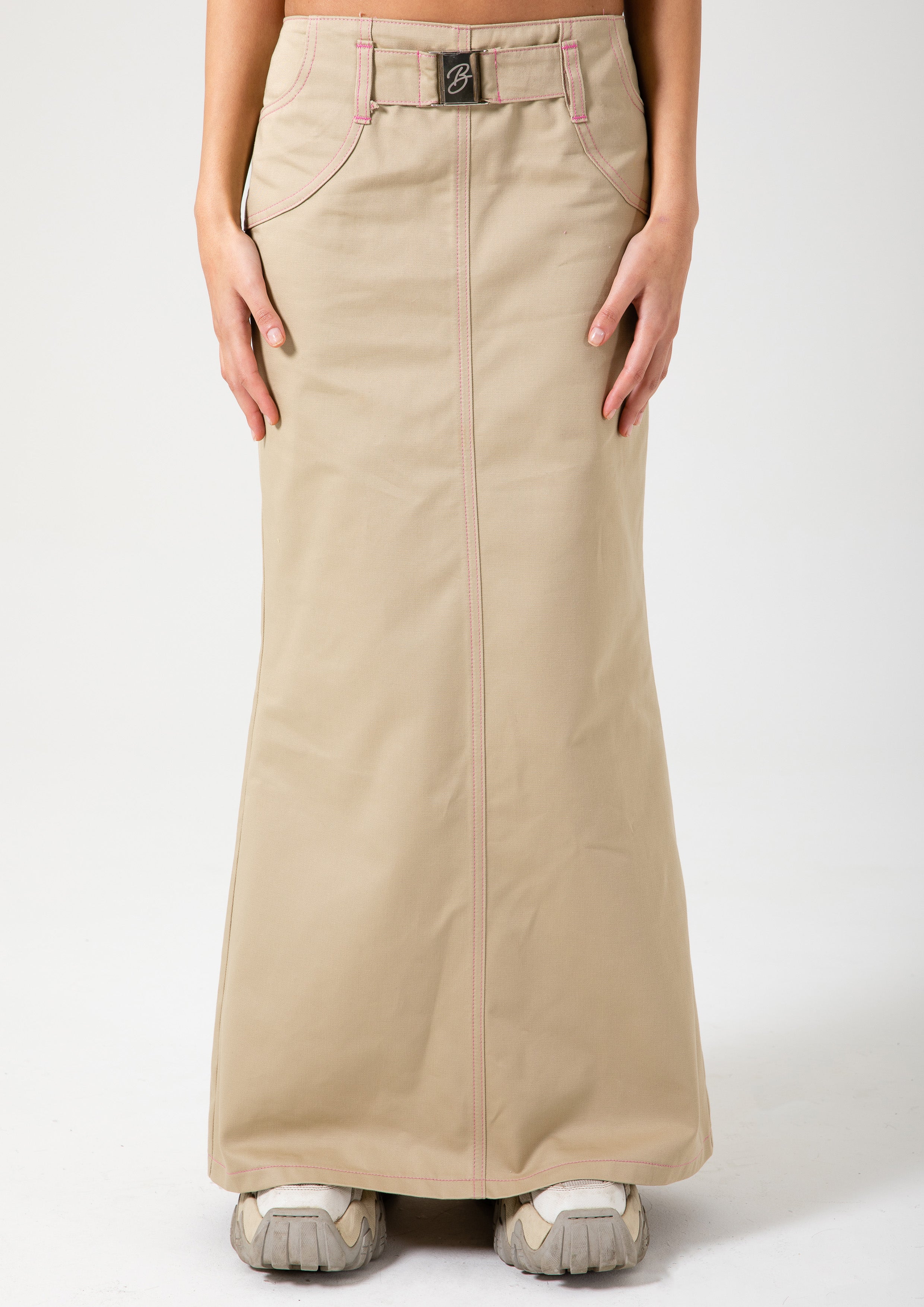 RILEY SKIRT - BEIGE