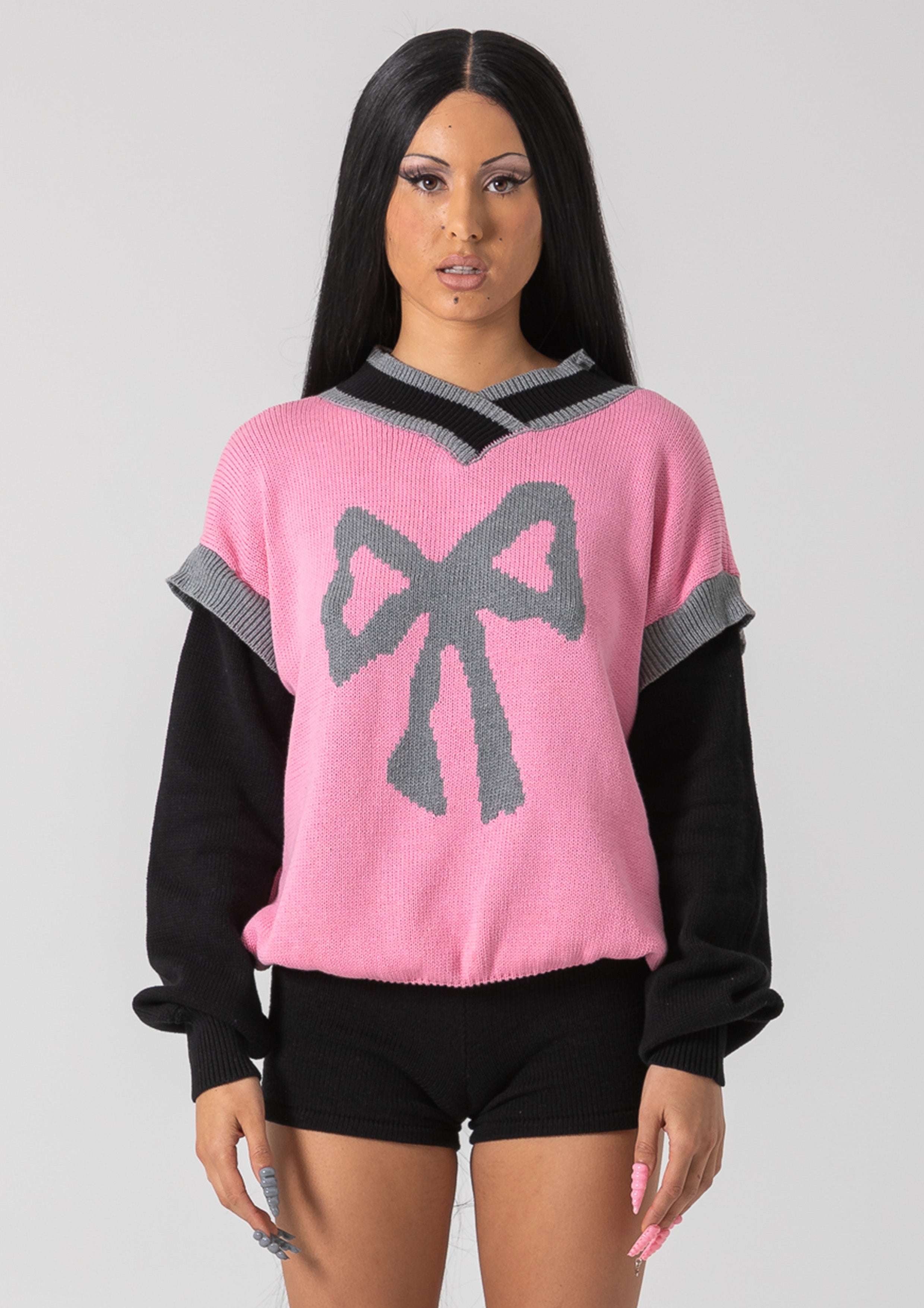 ASPEN DETACHABLE JERSEY - PINK