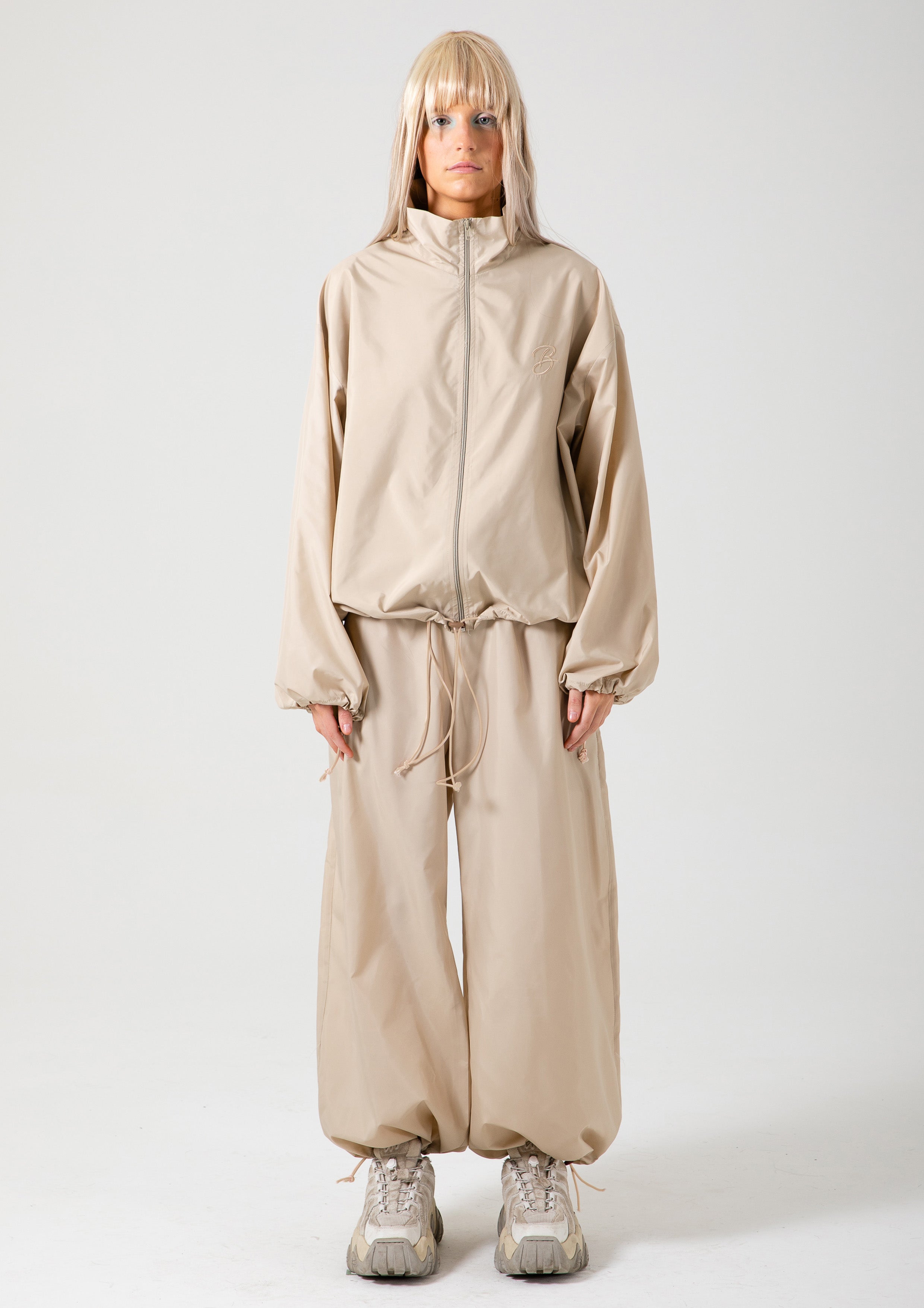 WINDBREAKER PANT - BEIGE