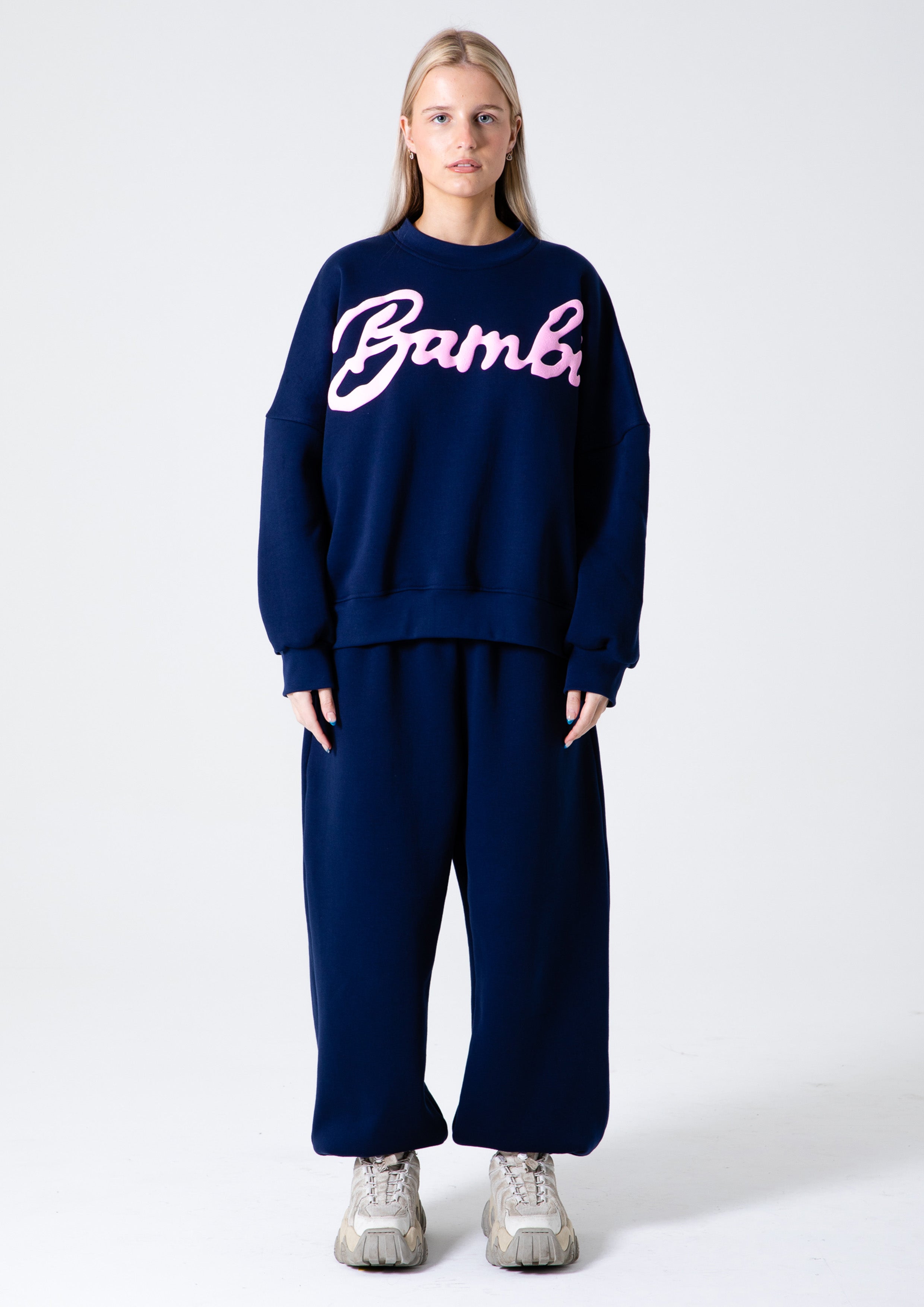 REMI TRACK PANT - NAVY