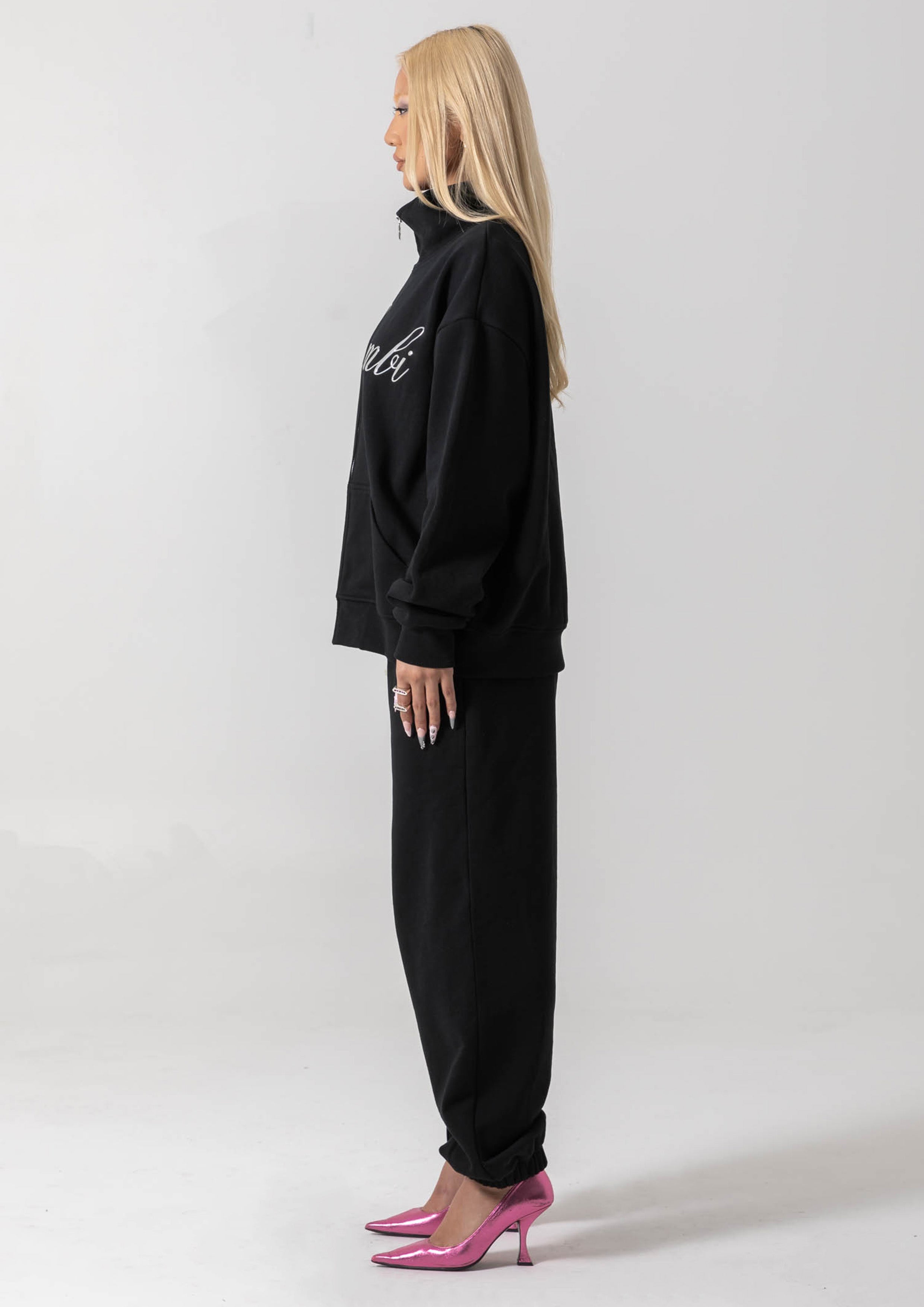 REMI TRACK PANT - BLACK