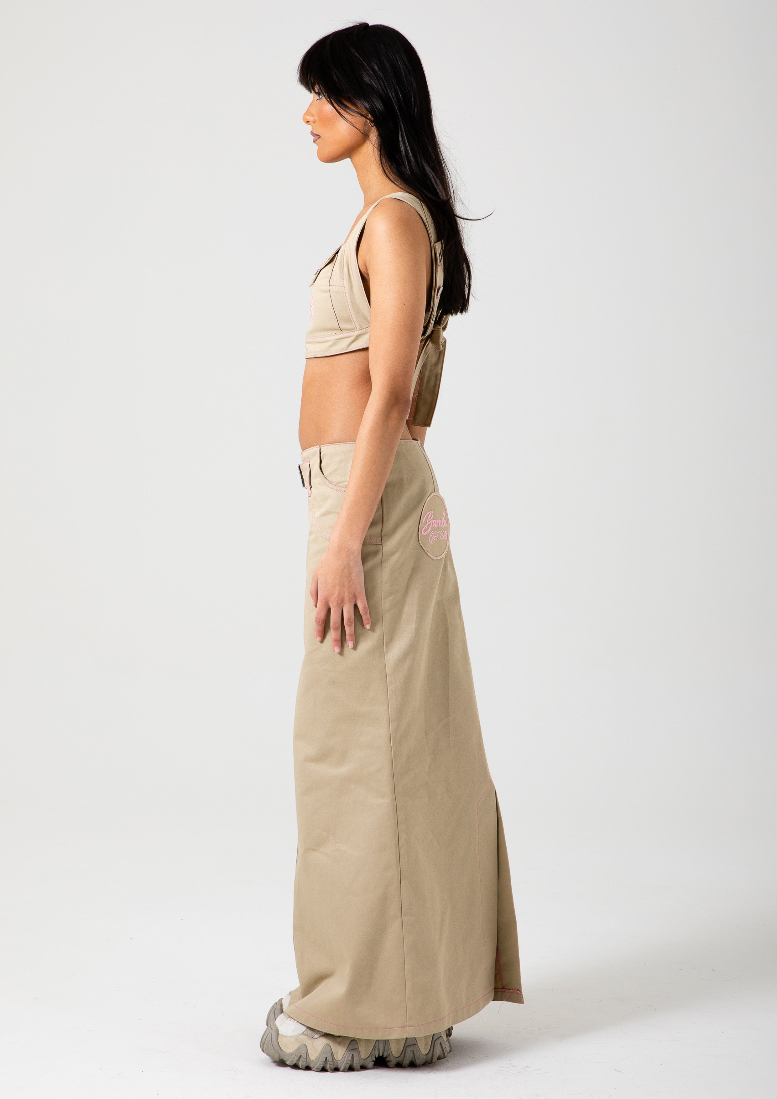 RILEY SKIRT - BEIGE