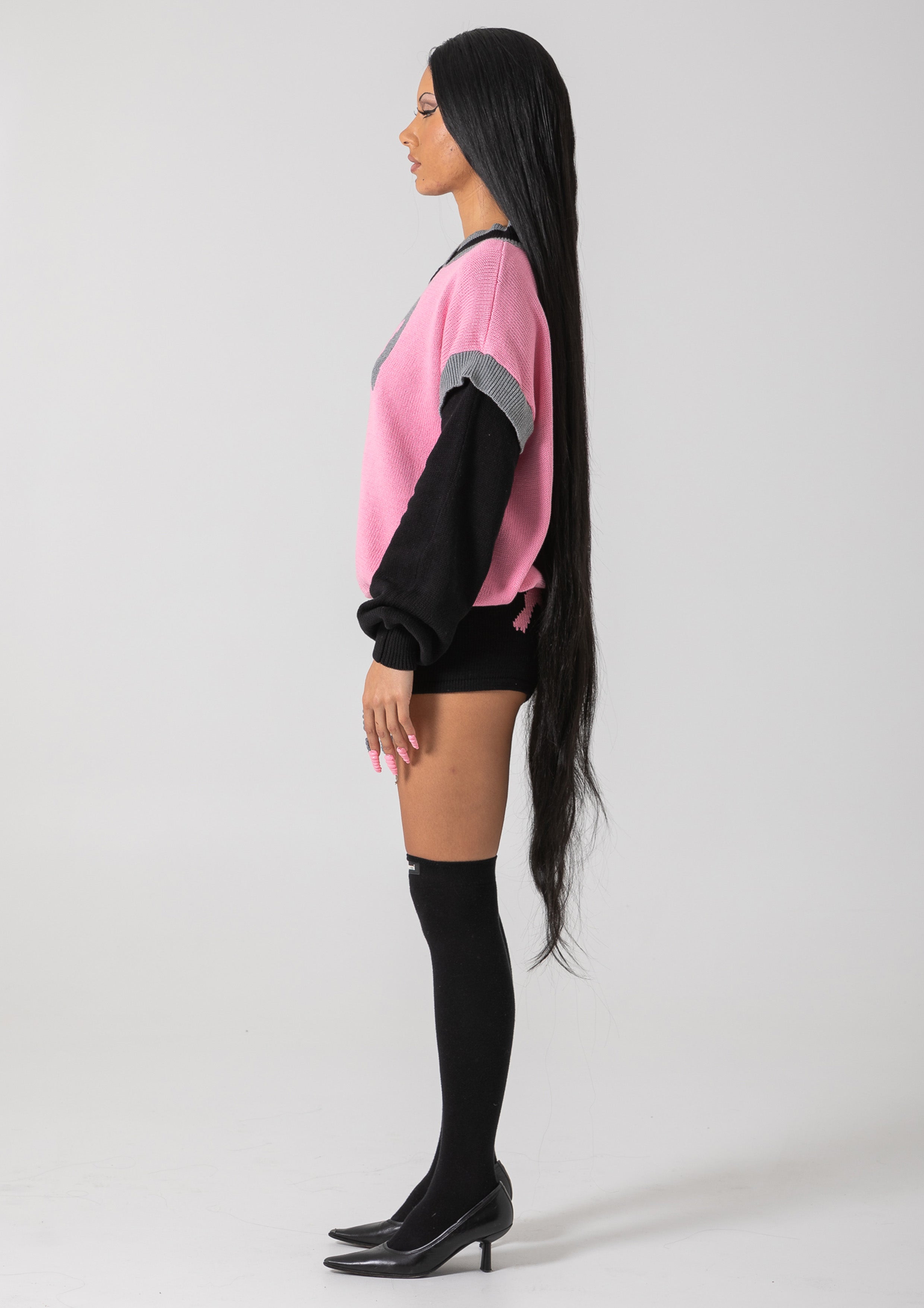 ASPEN DETACHABLE JERSEY - PINK