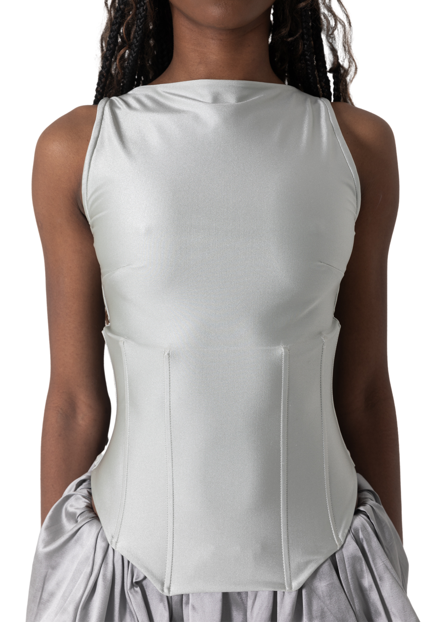 MADISON CORSET - SILVER