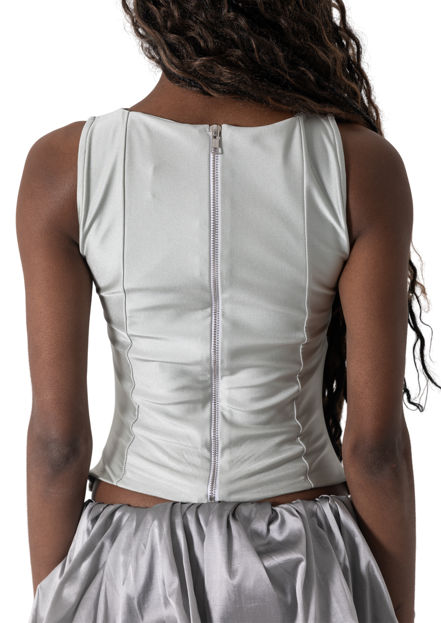 MADISON CORSET - SILVER