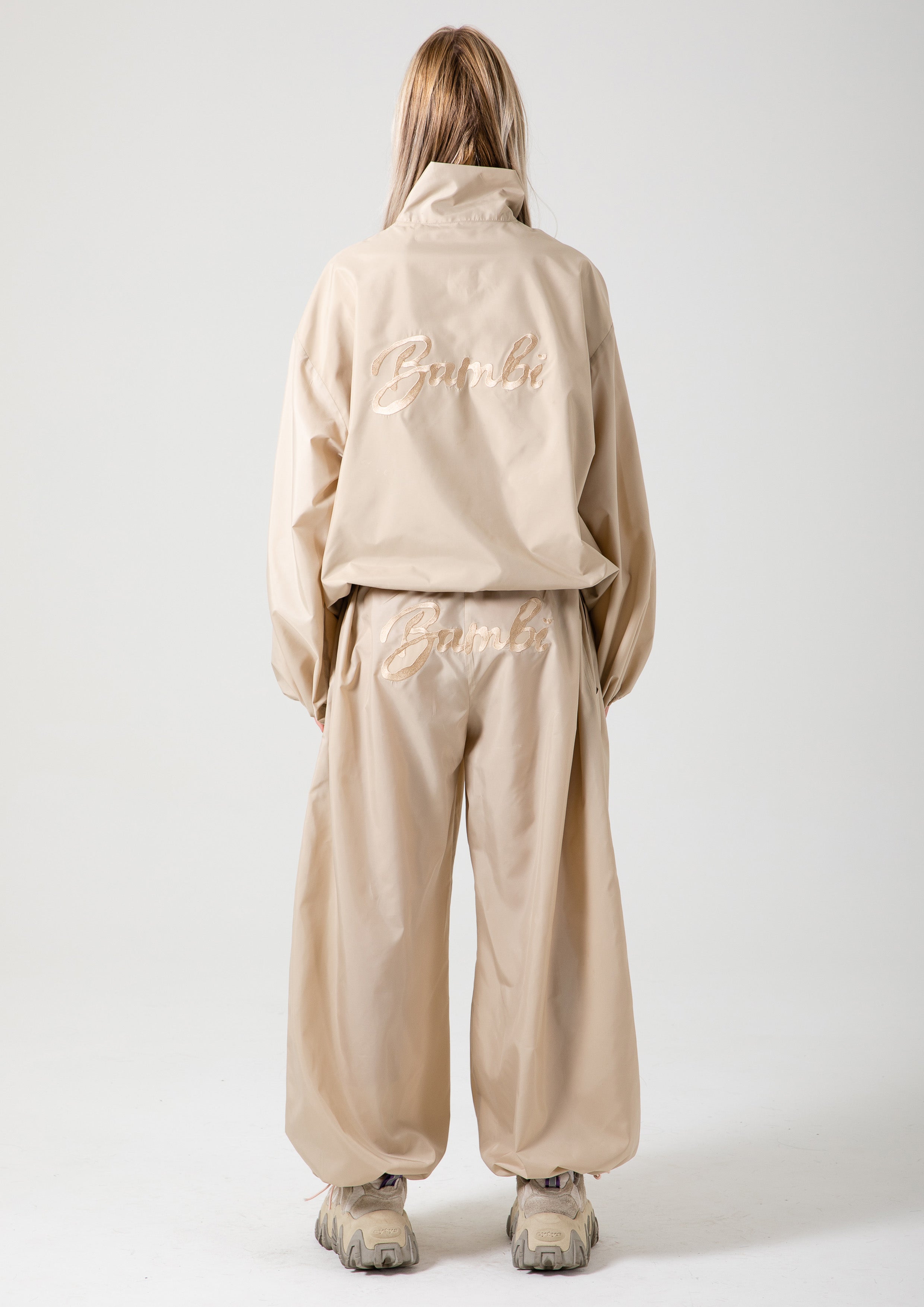 WINDBREAKER PANT - BEIGE