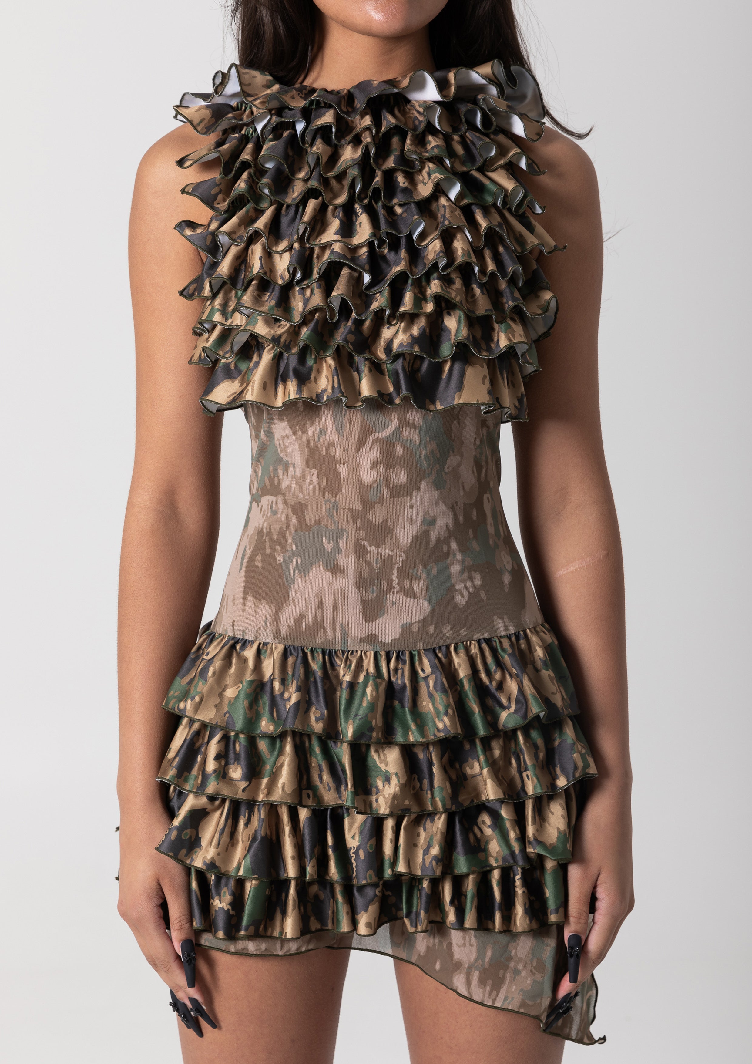 NATALYA DRESS - CAMO