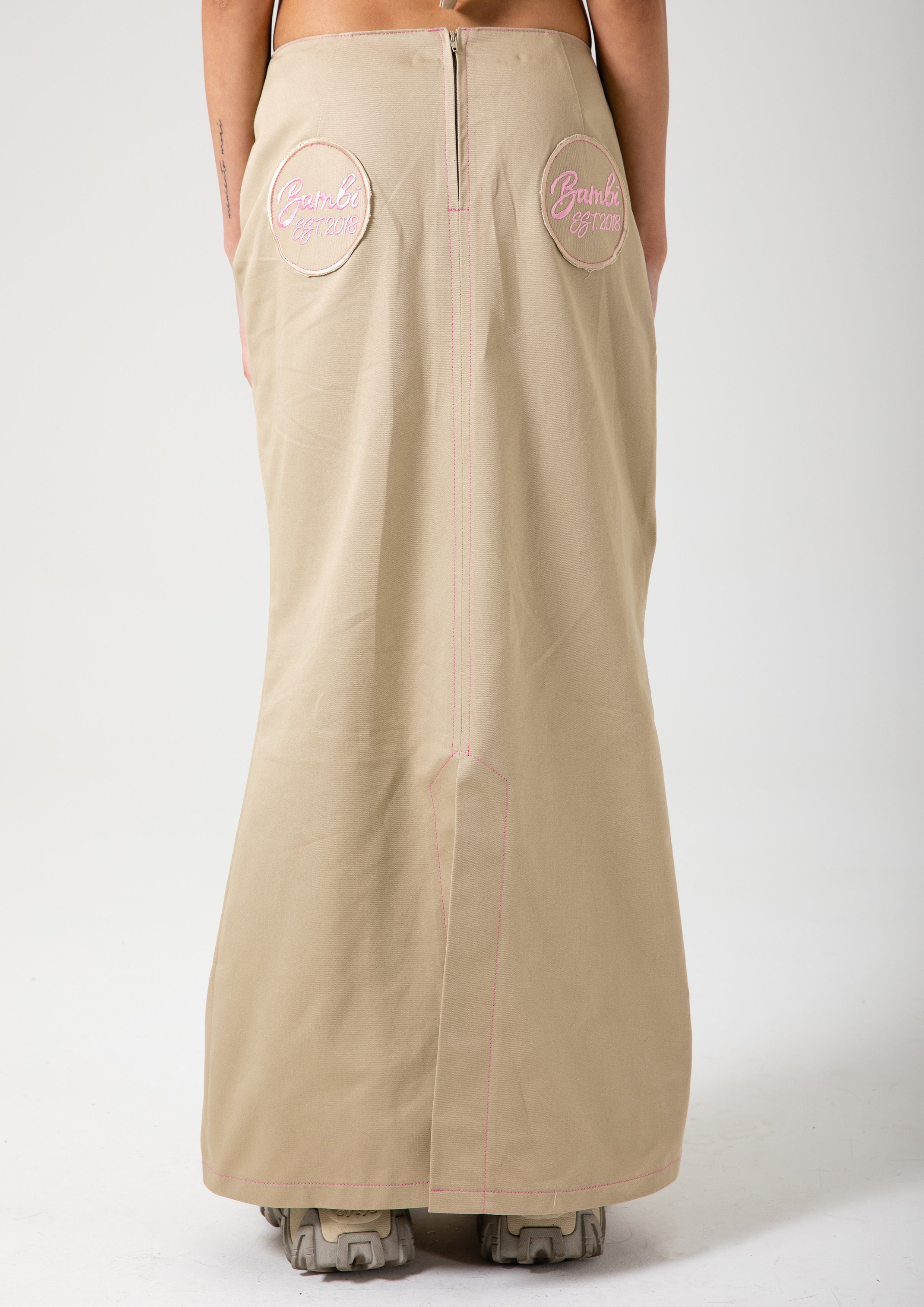 RILEY SKIRT - BEIGE