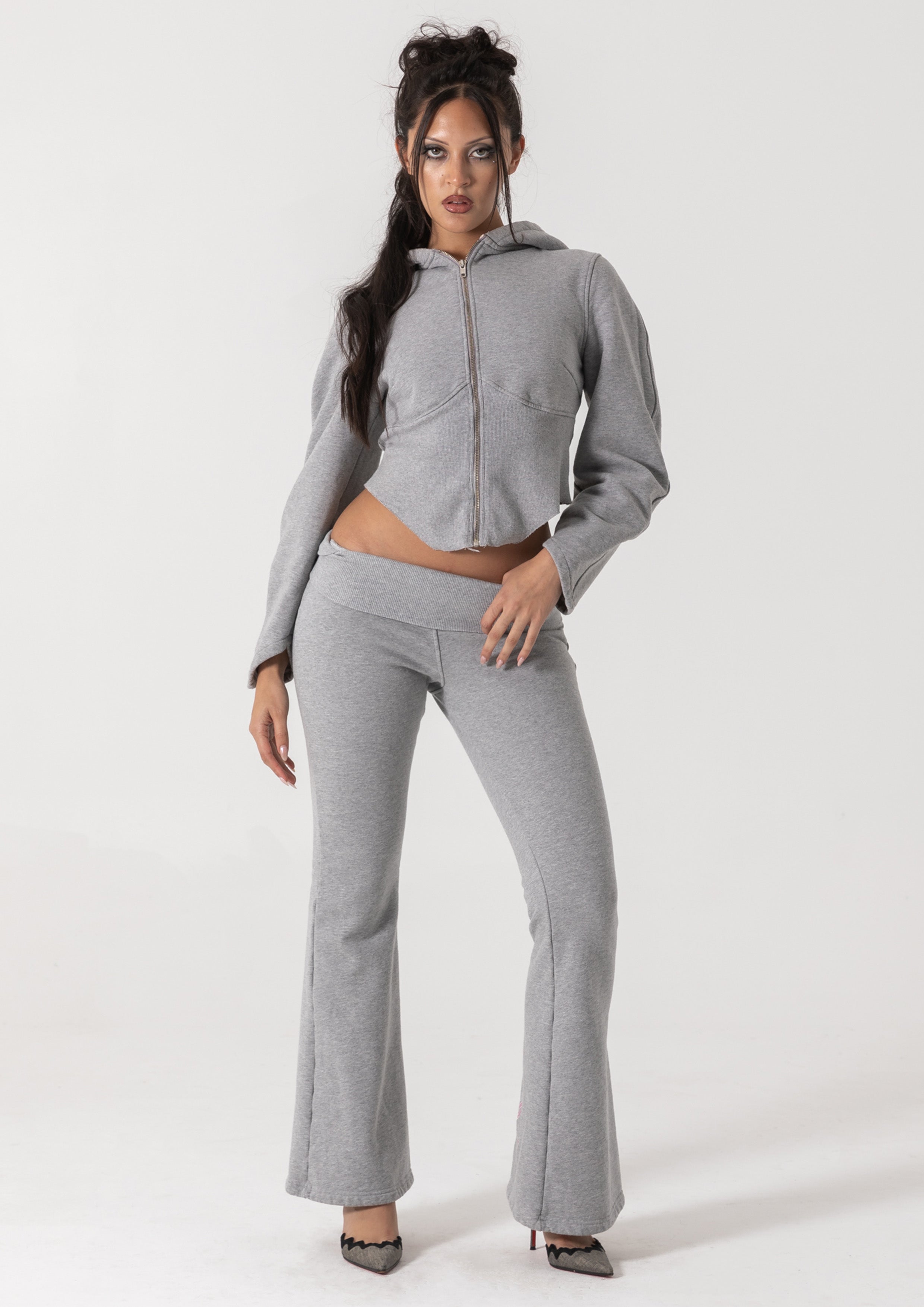 SAMANTHA TRACK PANT - GREY