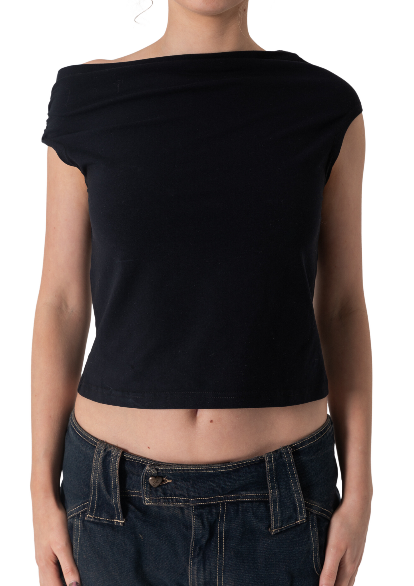 SARA TOP - BLACK