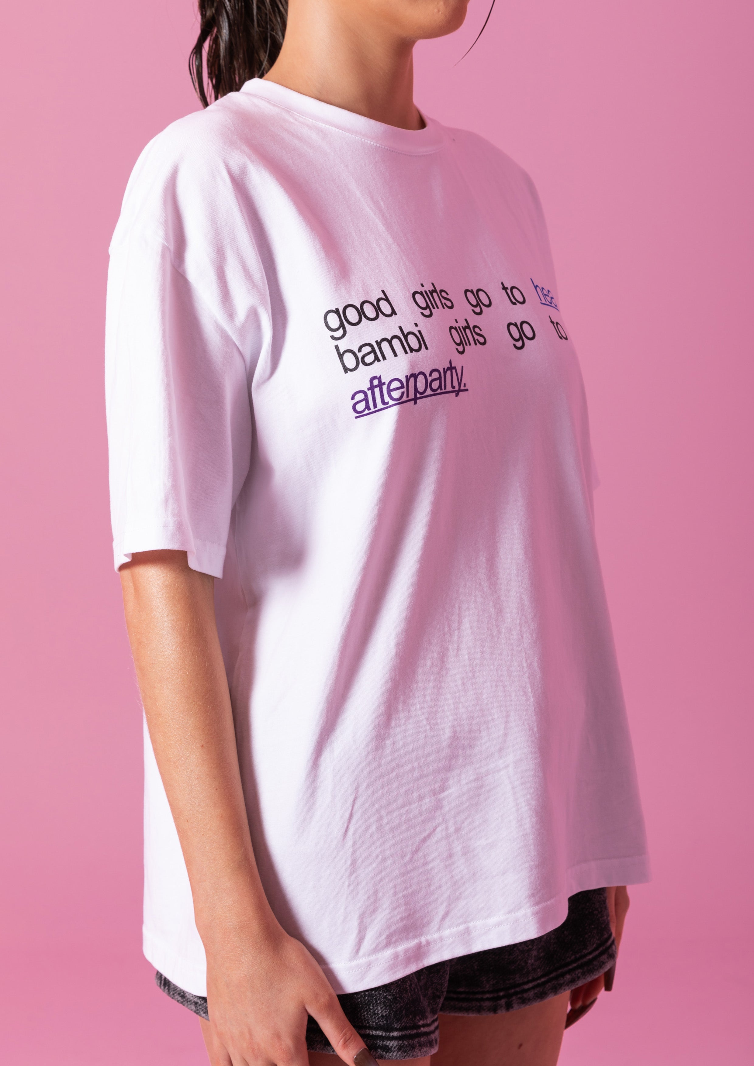 AFTERPARTY TEE - WHITE