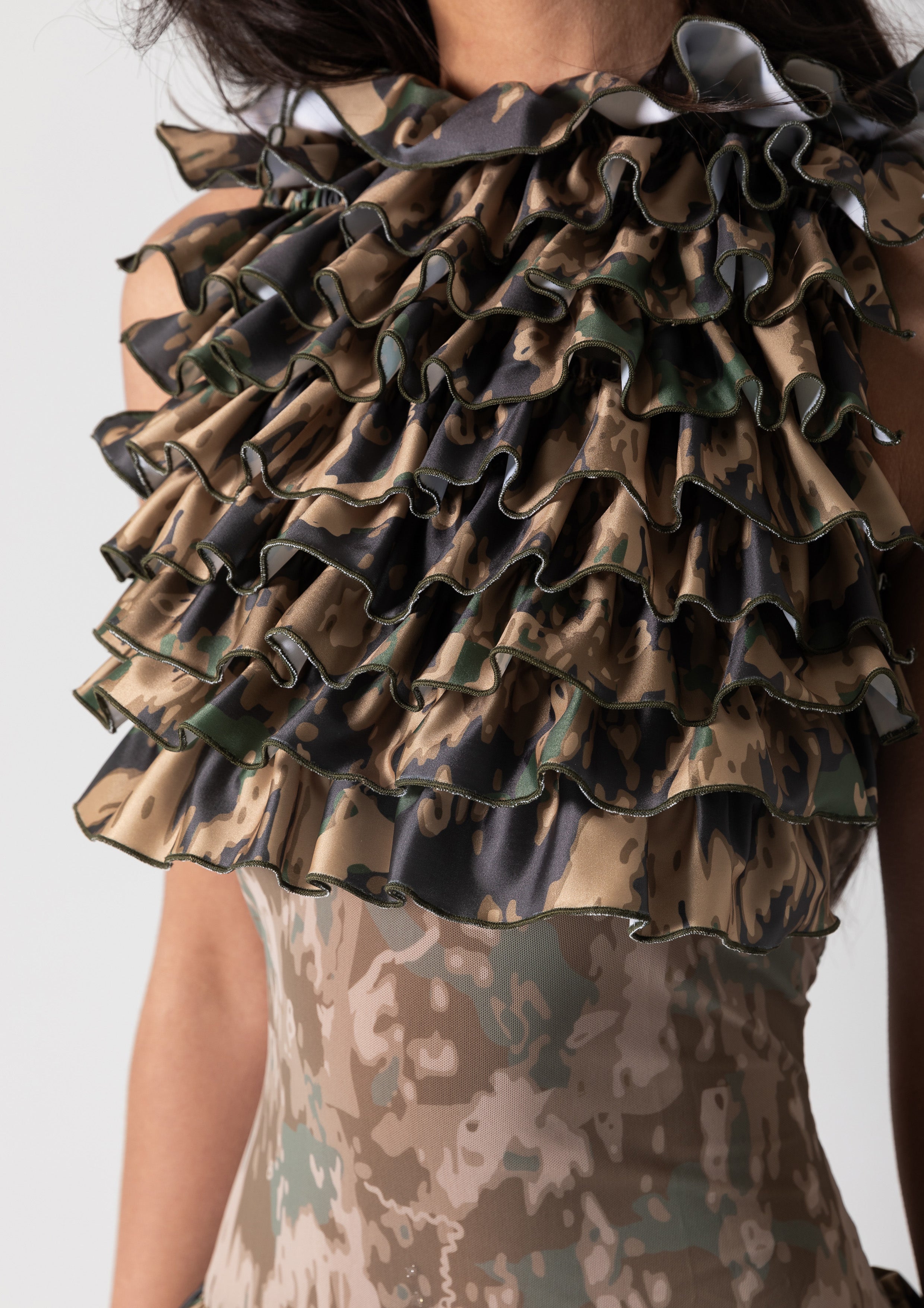 NATALYA DRESS - CAMO