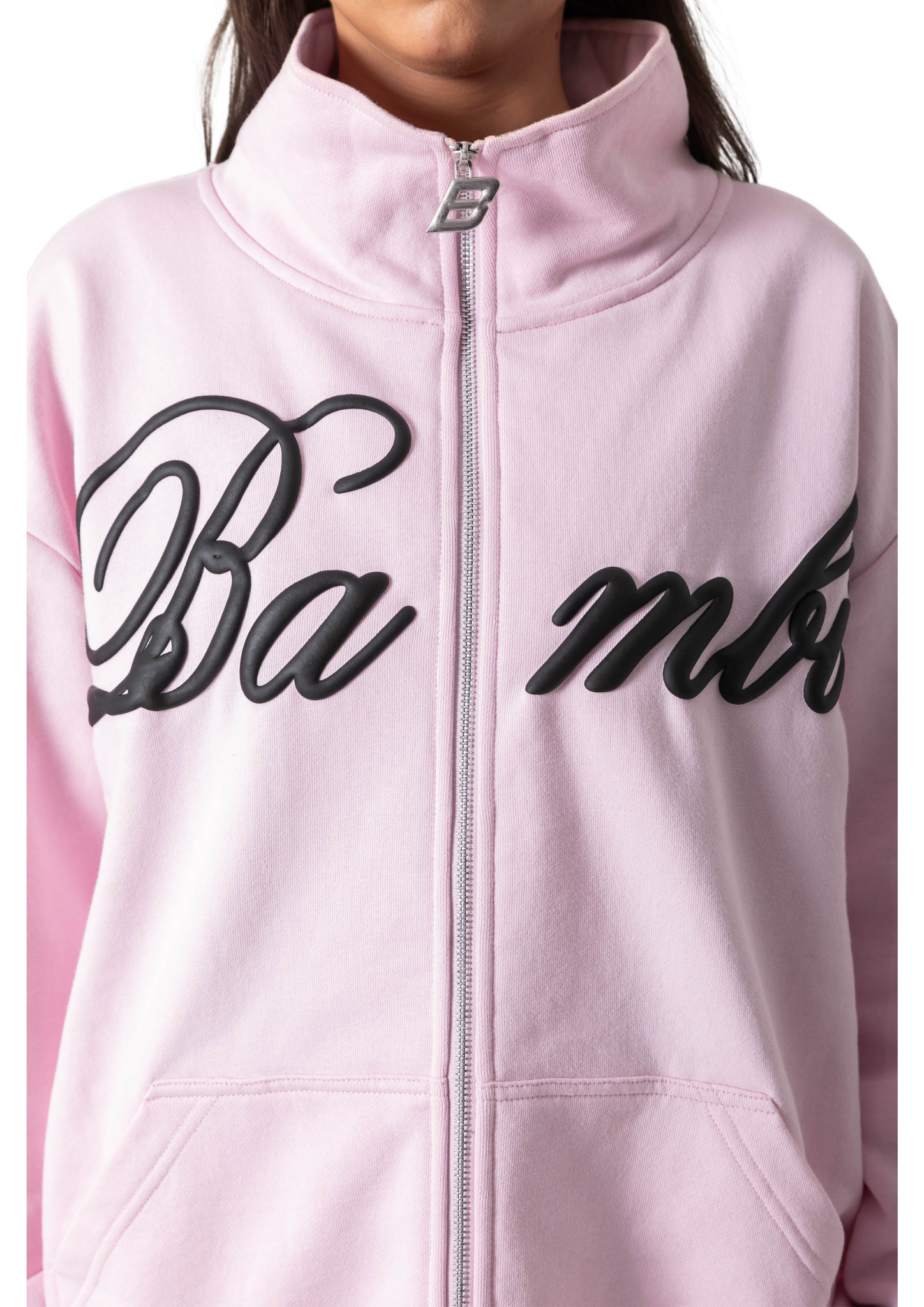 SPEARS ZIP JACKET - PINK