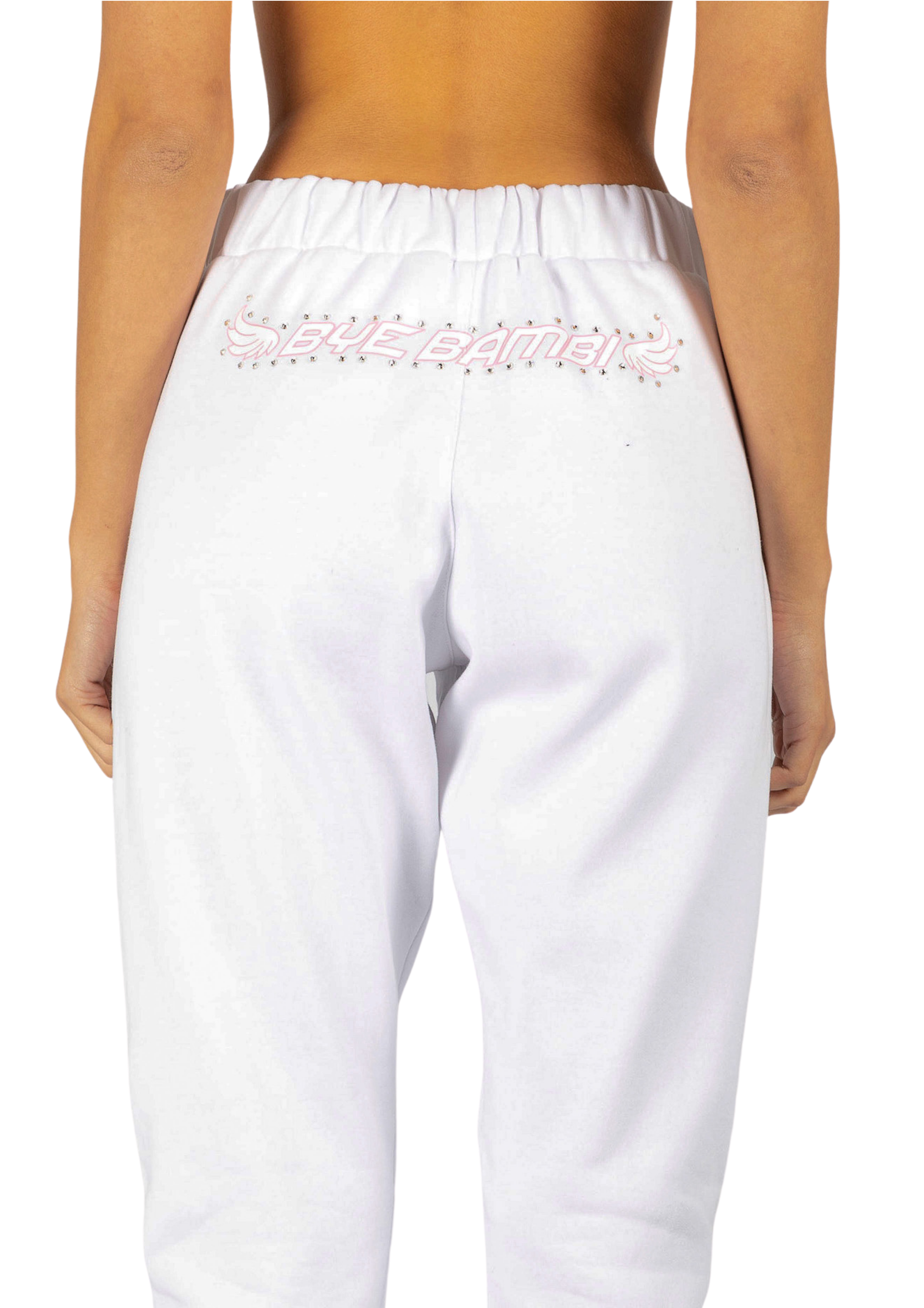 PARIS TRACK PANT - SNOW WHITE