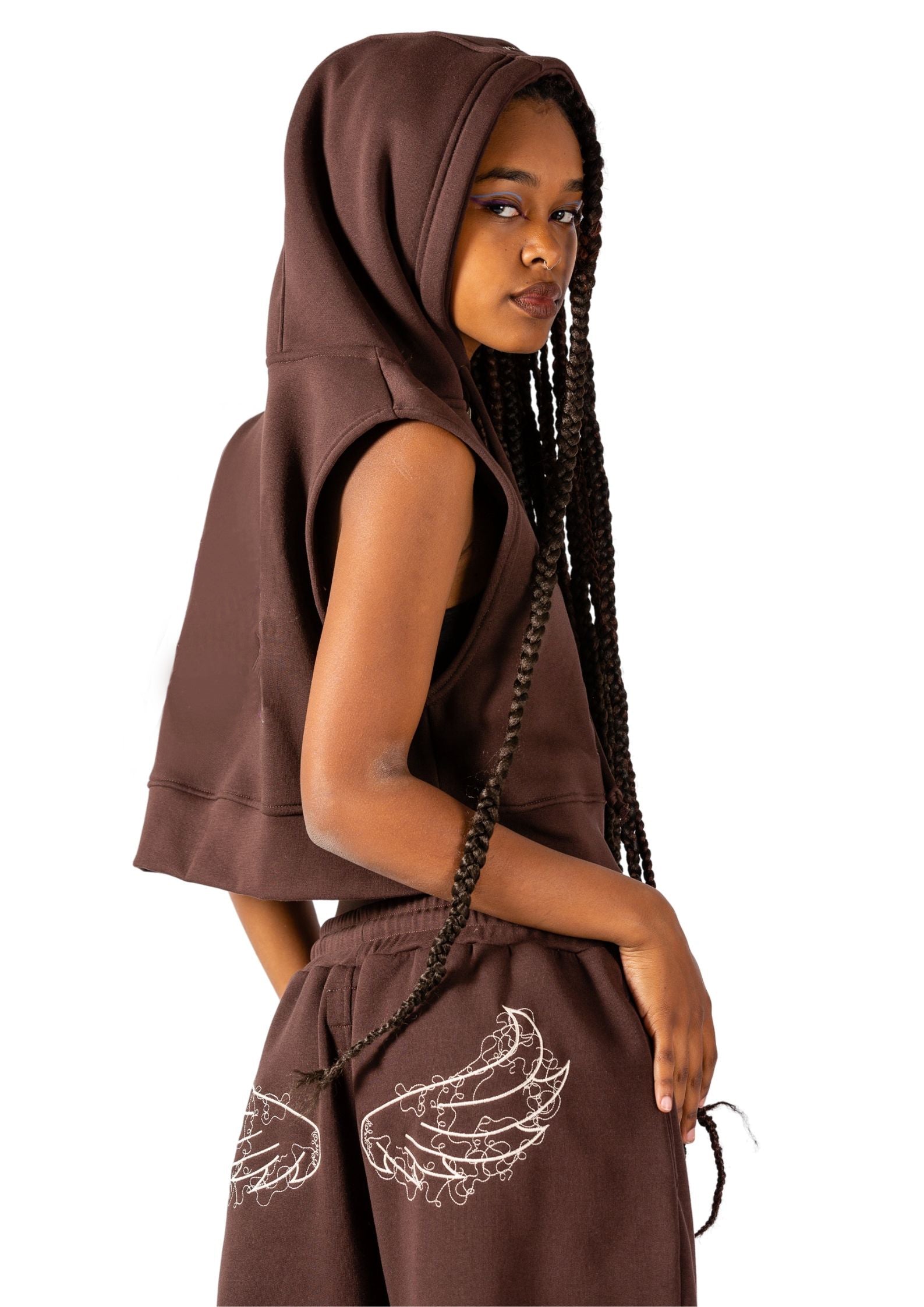 EMA VEST - BROWN