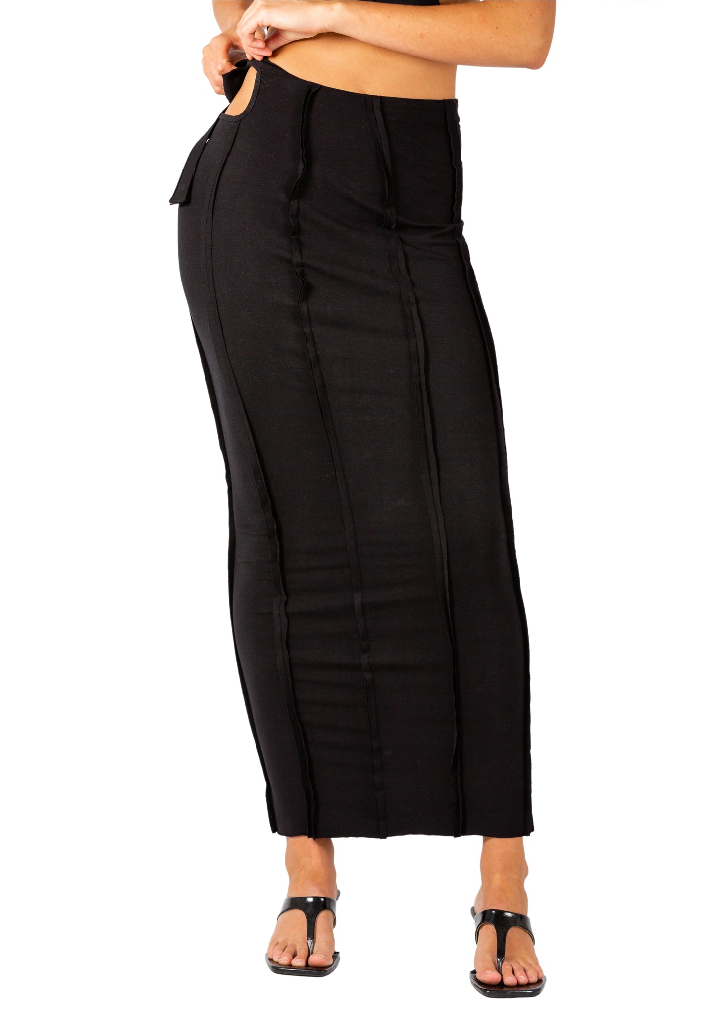 ANDISEN SKIRT - BLACK